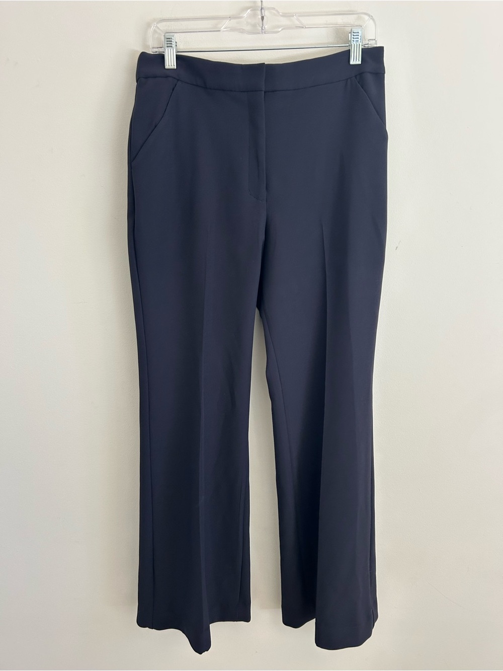 Express Women's Black Wide-Leg Ponte Dress Pants